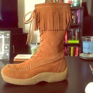 Report Suede Boot “Rust” color